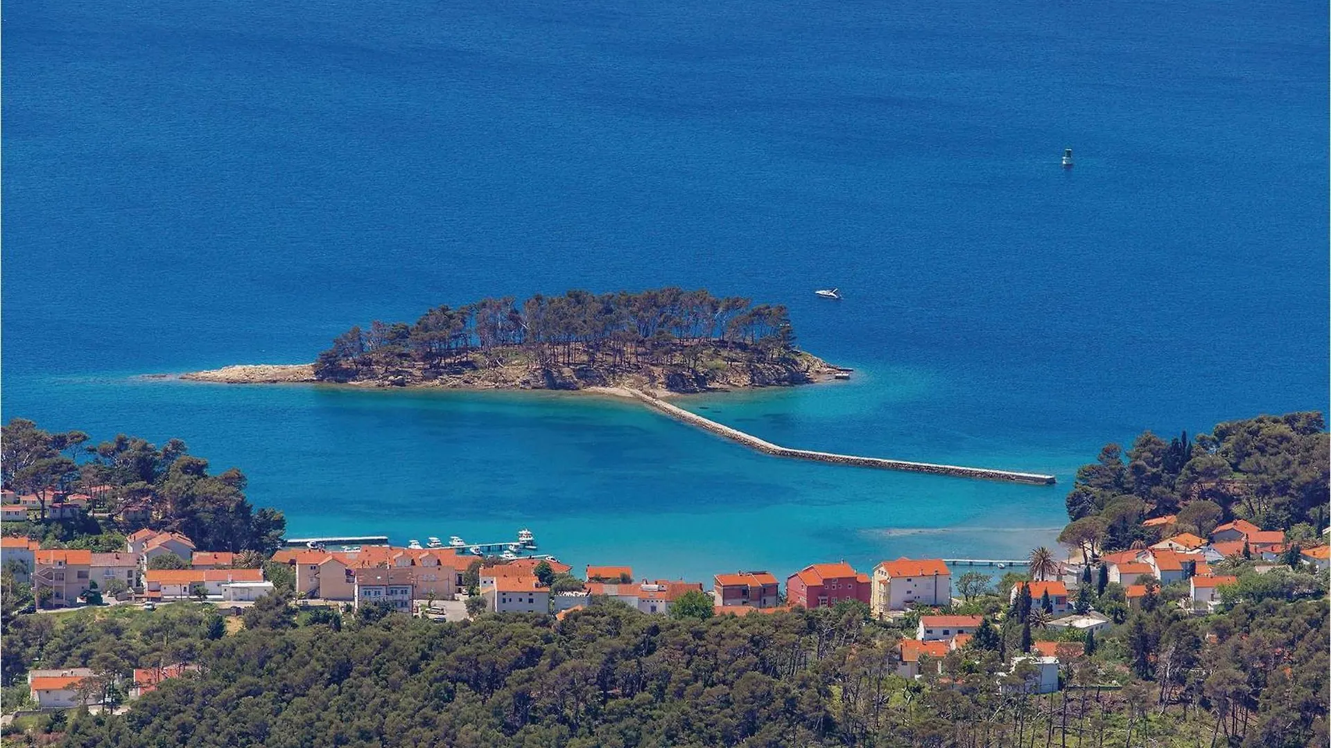 Awesome Apartment In Banjol With House Sea View Κροατία