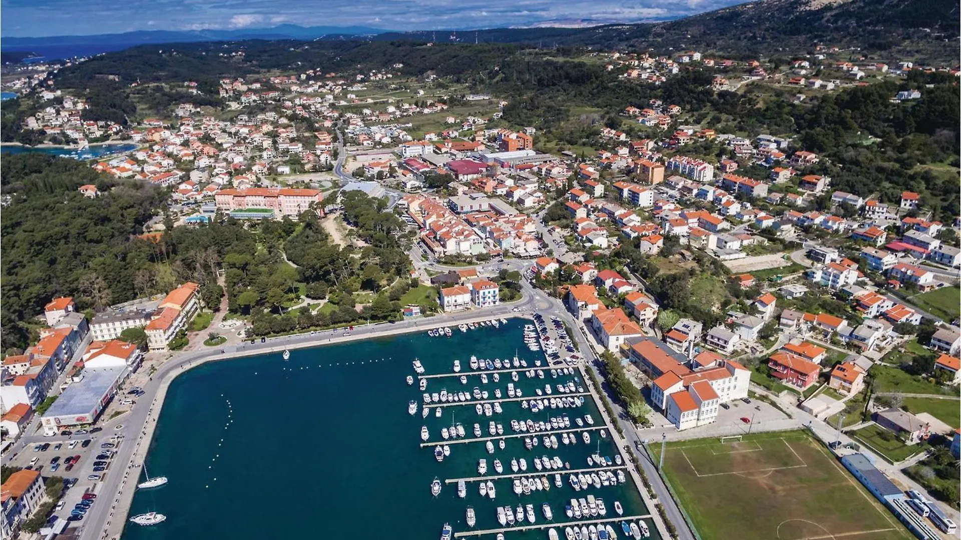Awesome Apartment In Banjol With House Sea View